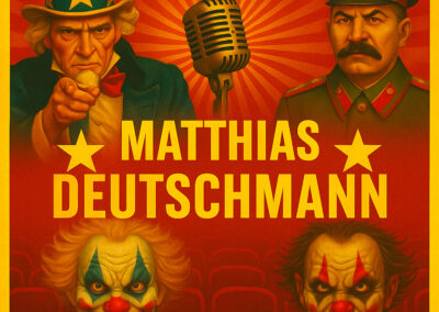 Matthias Deutschmann: Propaganda à la carte - Plakat