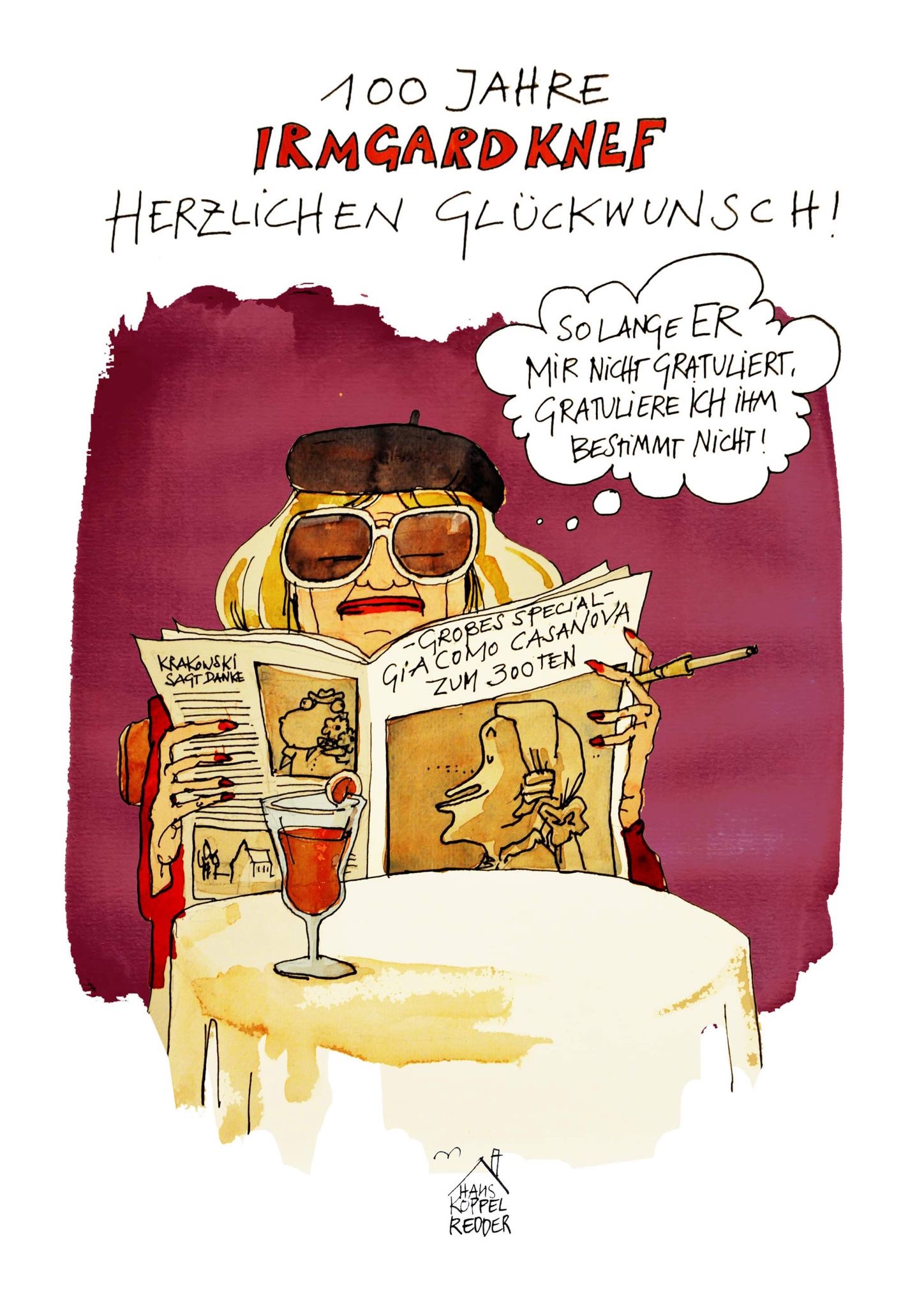 Herzlichen Glückwunsch, Irmgard Knef – Hans Koppelredder - maarionwaechter.de